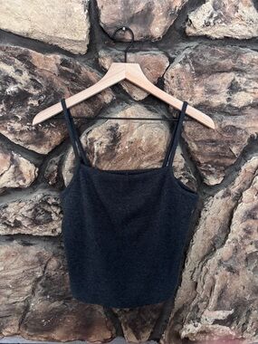 Madewell Black Knit Camisole Tank